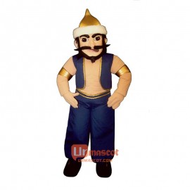 Genie Cartoon Costume Mascot