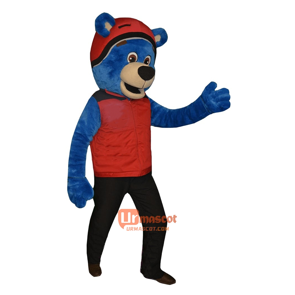 Georgian Peaks Bear Mascot Costume Cosplay Outfits