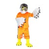 Gery Eagle Hawk Falcon Cartoon Mascot Costume Plush with Mask