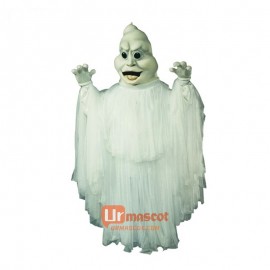 Ghost Cartoon Costume Mascot