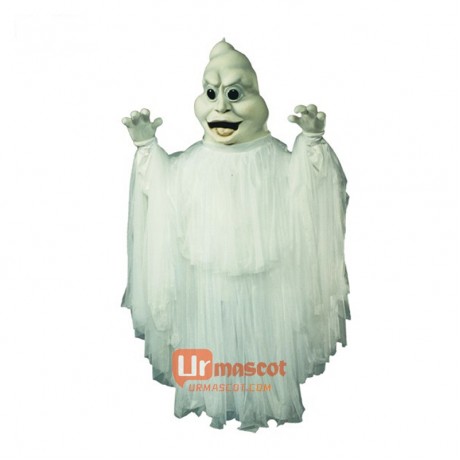 Ghost Cartoon Costume Mascot