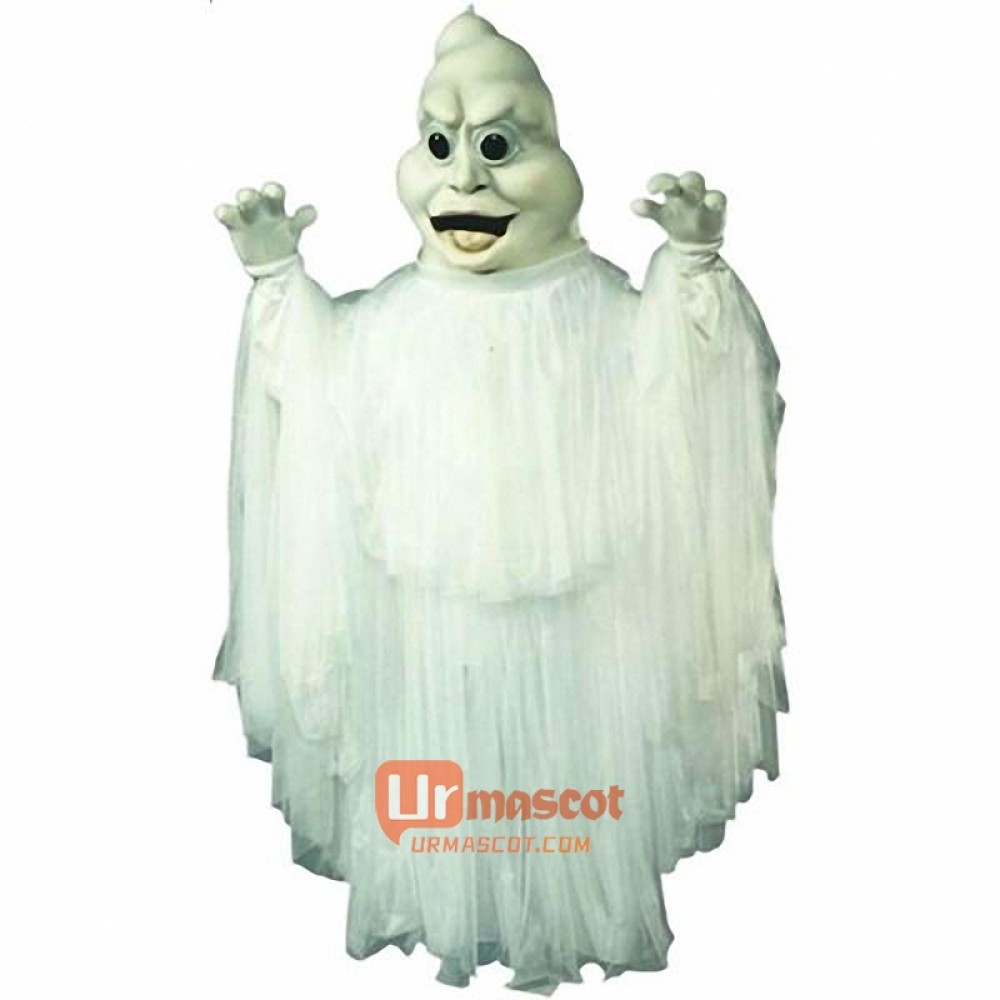 Ghost Cartoon Mascot Costume Cosplay Outfits