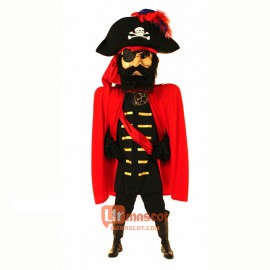 Giant Captain John Cartoon Costume Mascot