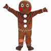 Gingerbread Man Cartoon Mascot Costume Cosplay Outfits