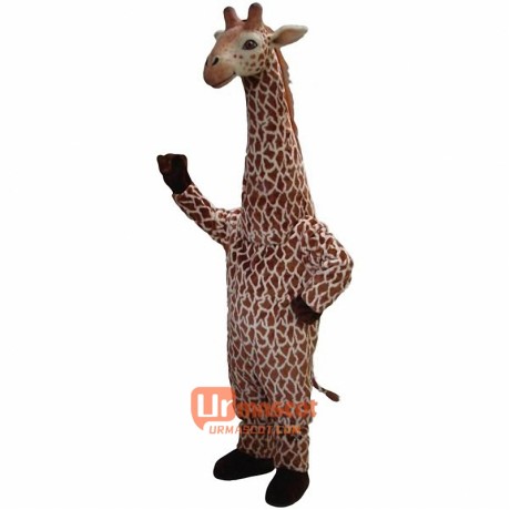 Giraffe Cartoon Mascot Costume
