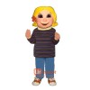 Girl Cartoon Costume Mascot