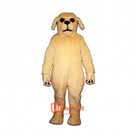 Golden Lab Cartoon Costume Mascot