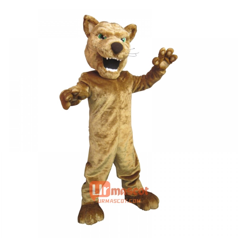 Golden Panther Custom Cartoon Mascot Costume