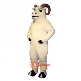 Grandpa Goat Cartoon Costume Mascot