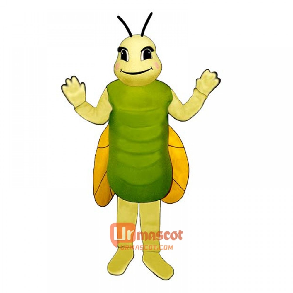 Grasshopper Cartoon Costume Mascot