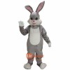 Gray Rabbit Cartoon Mascot Costume Cosplay Outfits