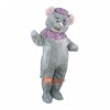 Gray Short Hairs Mouse Custom Cartoon Mascot Costume