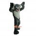 Gray Tiger Wildcat Cartoon Mascot Costume Plush with Mask