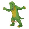 Green Crocodile Alligator Crocodilian Cayman Caiman Cartoon Mascot Costume Plush with Mask