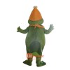 Green Crocodile Mascot Cartoon Costume