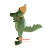 Green Crocodile Mascot Cartoon Costume