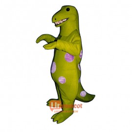 Green Dinosaur Cartoon Costume Mascot