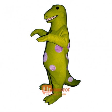 Green Dinosaur Cartoon Costume Mascot