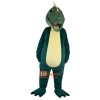 Green Dinosaur Dragon Crocodilian Cartoon Mascot Costume Plush with Mask