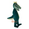 Green Dinosaur Dragon Crocodilian Cartoon Mascot Costume Plush with Mask