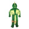 Green Dinosaur Magic Dragon Cartoon Mascot Costume Plush with Mask