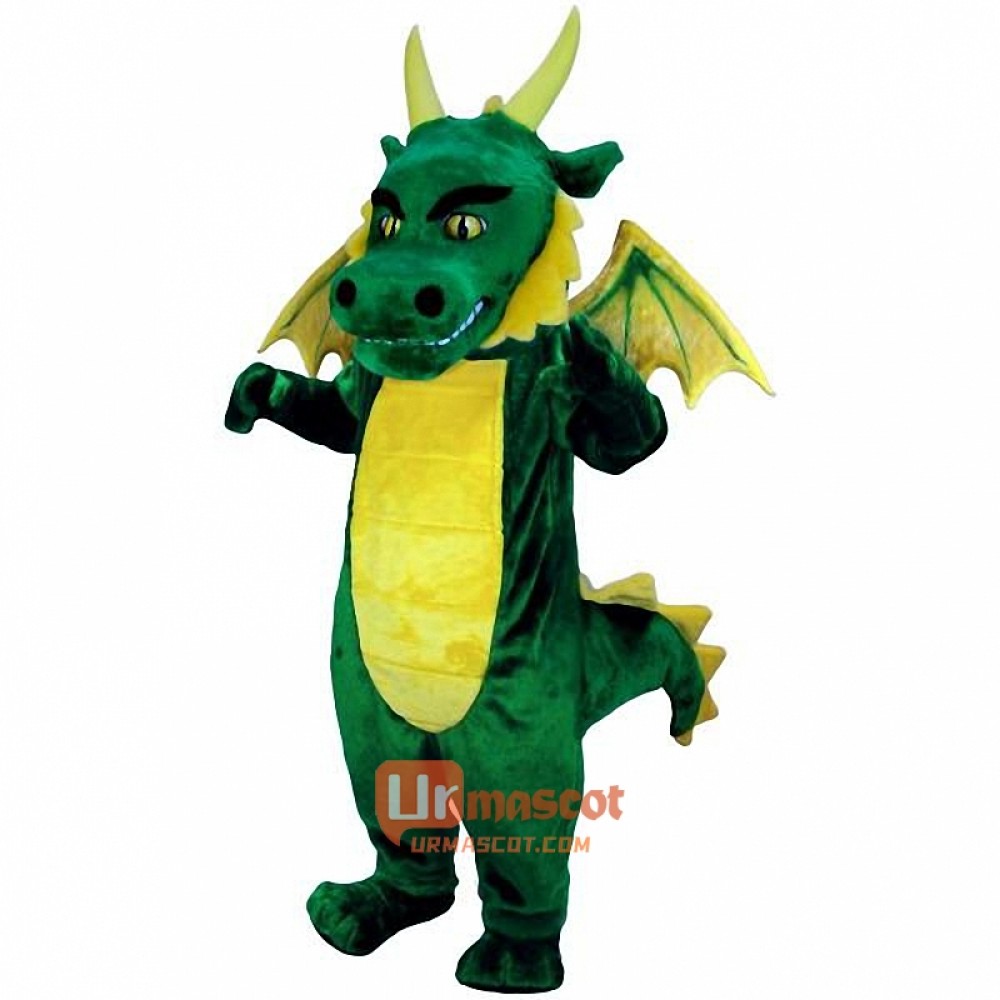 Green Dragon Lightweight Cartoon Mascot Costume