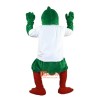 Green Duck Cartoon Mascot Costume Plush with Mask
