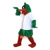 Green Duck Cartoon Mascot Costume Plush with Mask