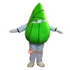 Green Dumplings Cartoon Mascot Costume Plush with Mask