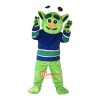 Green Elves Monsters Cartoon Mascot Costume Plush with Mask