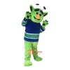 Green Elves Monsters Cartoon Mascot Costume Plush with Mask