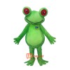 Green Frog Custom Mascot Cartoon Costume
