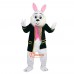 Green Suit Easter Bunny Cartoon Mascot Costume Plush with Mask
