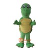 Green Turtle Mascot Cartoon Costume