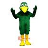 Greenie Bird Cartoon Costume Mascot