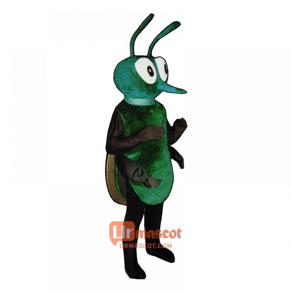 Greenie Hornet Cartoon Costume Mascot