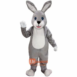 Grey Bunny Lightweight Cartoon Mascot Costume Cosplay Outfits