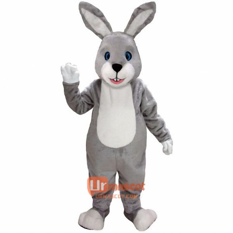 Grey Bunny Lightweight Cartoon Mascot Costume Cosplay Outfits