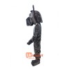 Grey Dog Mascot Cartoon Costume