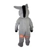 Grey Donkey Ass Jackass Burro Moke Neddy Cartoon Mascot Costume Plush with Mask