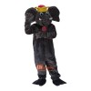 Grey Elephant Cartoon Mascot Costume Plush with Mask