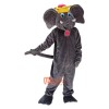 Grey Elephant Cartoon Mascot Costume Plush with Mask