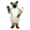 Grey Fox Cartoon Costume Mascot