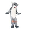 Grey Leopard Panther Cat Lynx Cartoon Mascot Costume Plush with Mask