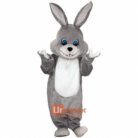 Grey Rabbit Lightweight Cartoon Mascot Costume Cosplay Outfits