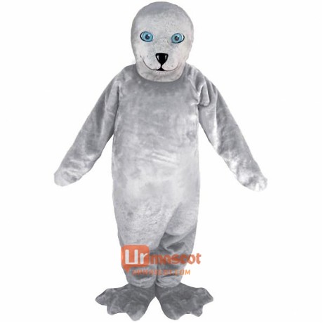 Grey Seal Lightweight Cartoon Mascot Costume