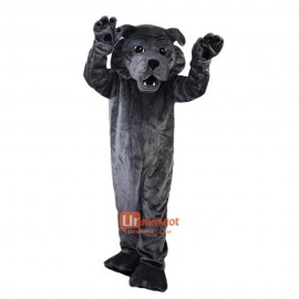 Grey Shar Pei Cartoon Mascot Costume Plush with Mask