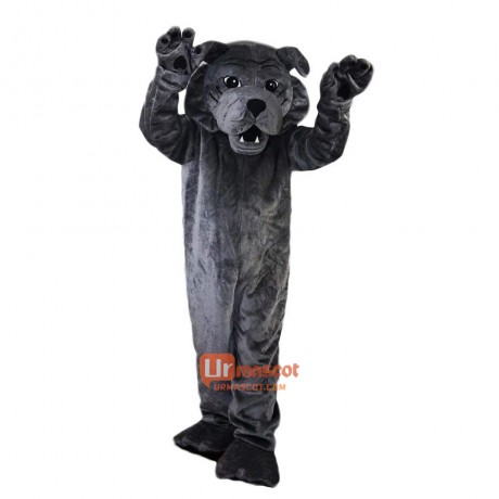 Grey Shar Pei Cartoon Mascot Costume Plush with Mask