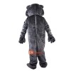 Grey Shar Pei Cartoon Mascot Costume Plush with Mask