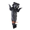 Grey Shar Pei Cartoon Mascot Costume Plush with Mask
